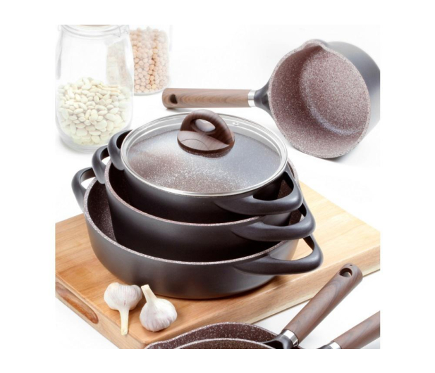 AMBITION Garnek z pokrywa 20 cm / 2,3 l Geo 34184 - 1466409 - zdjęcie 2